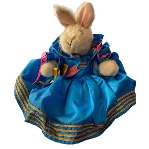Vintage 8” Hoppy Vanderhare Bal Masque Costume Bunny Plush North American Bear